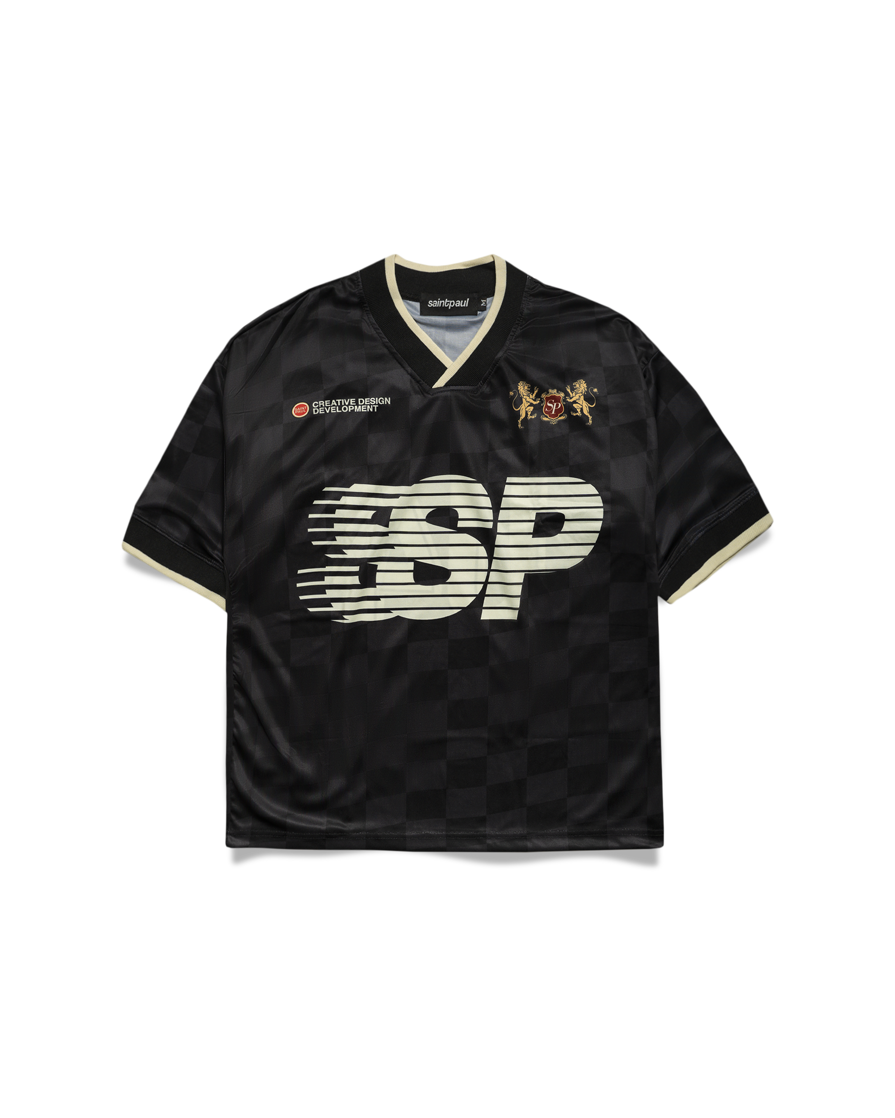 Vintage Soccer Jersey – Black – Saint Paul